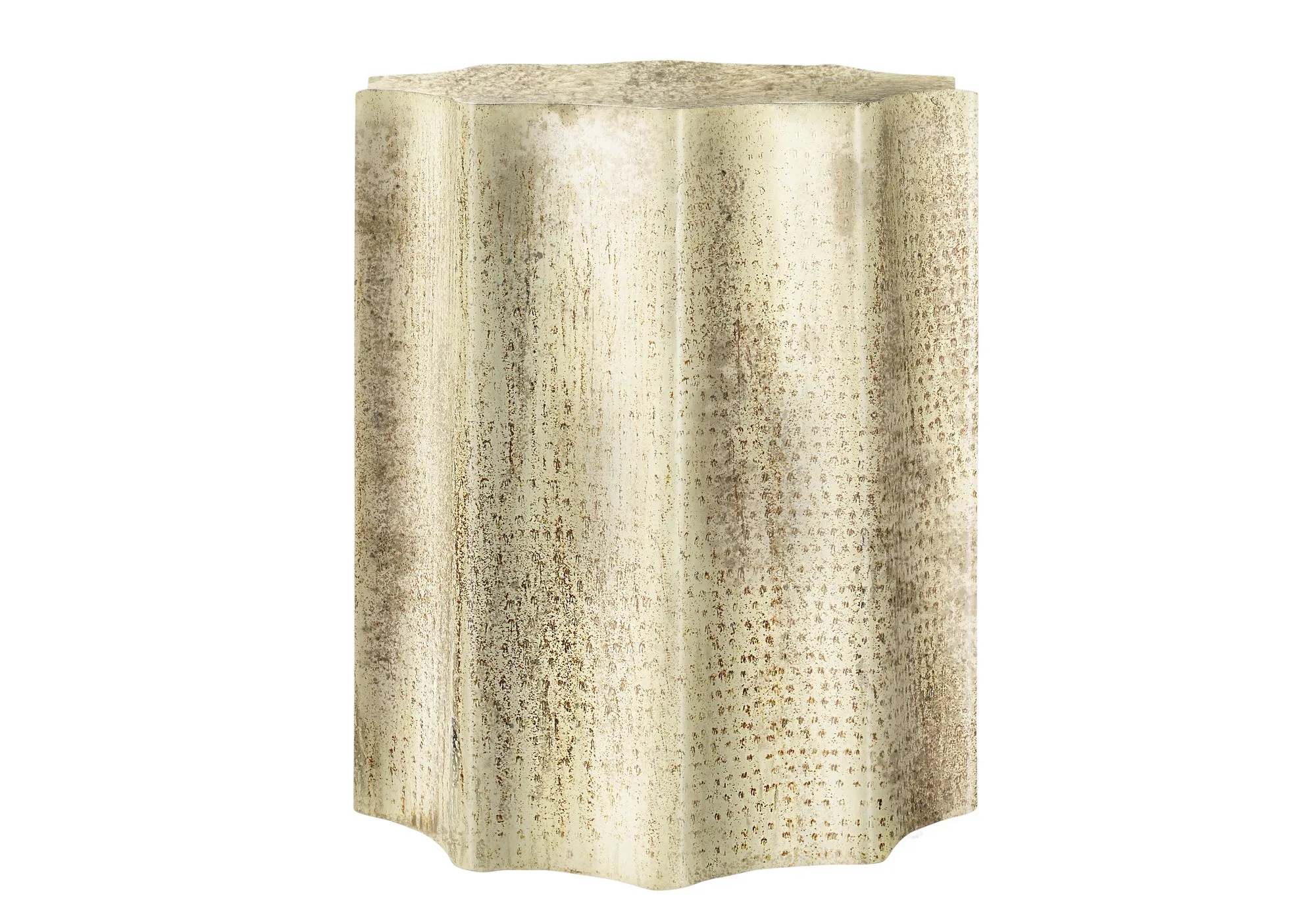 Accent Table, Drum, Side, End, Nightstand, Lamp, Living Room, Bedroom, Gold Metal, Contemporary, Modern