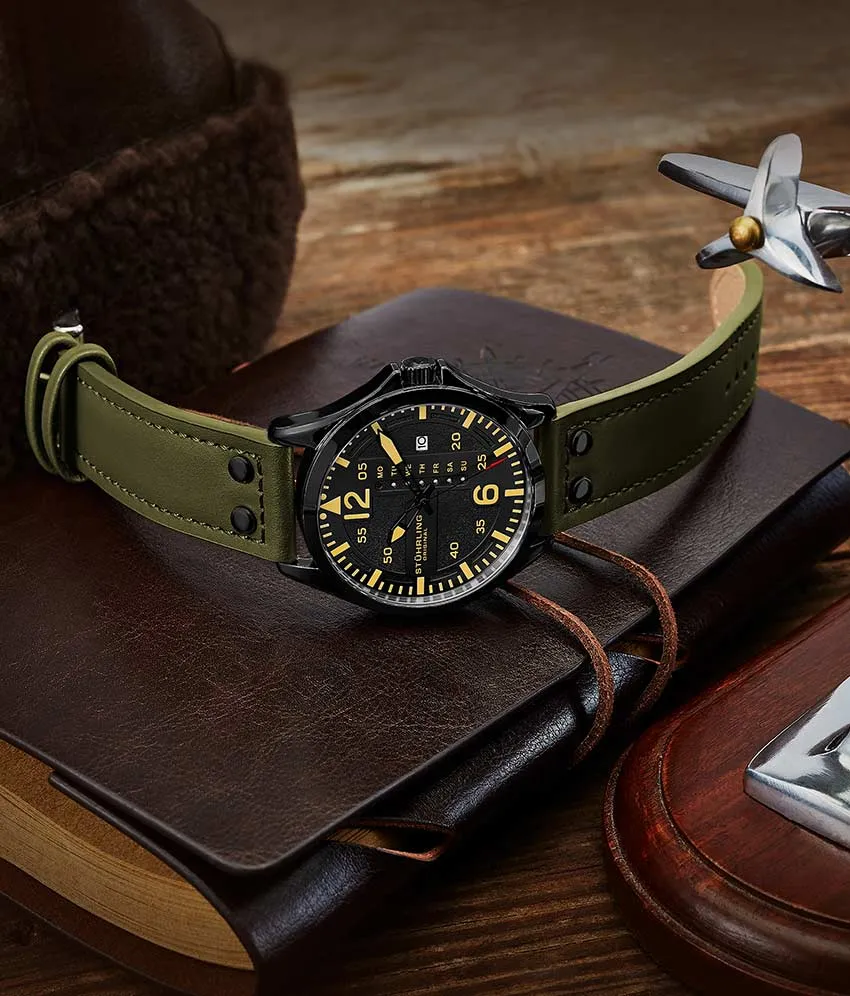 Aeronaut 3916 Quartz 43mm Aviator