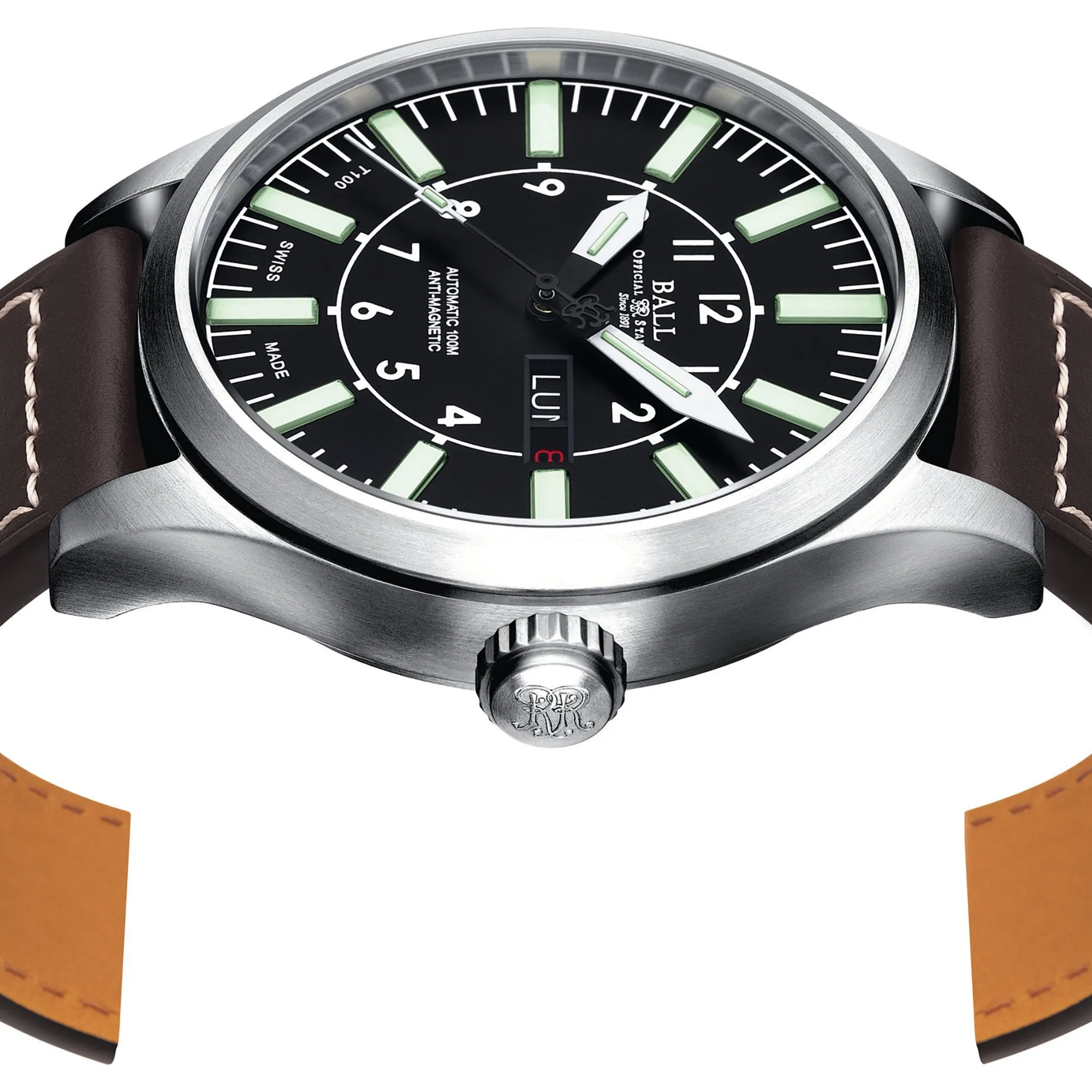 Ball Engineer Master II Aviator Men's Black Watch NM1080C-L13-BK