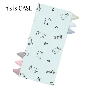 Bed-Time Buddy Case Sweet Dreams Baa Baa Blue with Color tag - Medium