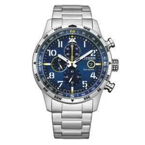 Citizen Men's Watch Eco-Drive Chrono Aviator Blue CA0790-83L