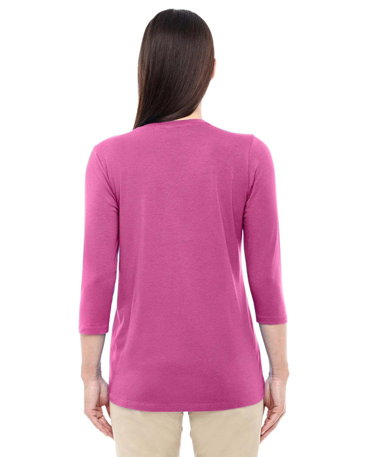 Devon & Jones Ladies' Perfect Fit™ Bracelet-Length V-Neck Top