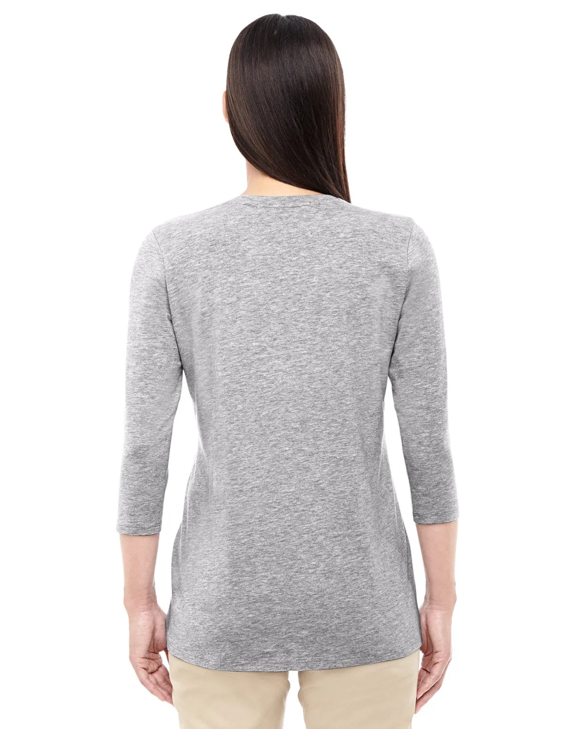 Devon & Jones Ladies' Perfect Fit™ Bracelet-Length V-Neck Top