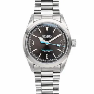 Dryden Heartlander Automatic Field Watch - Gunmetal Grey