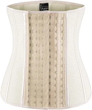 ECOWALSON Waist Trainer for Women Corset Cincher Body Shaper Girdle Trimmer with Steel Bones Extender