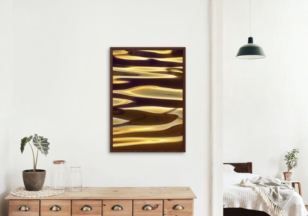 Golden Water Classy Poster PRINTABLE WALL ART, Luxury Poster, Luxury Fashion Wall Art, Glam Decor, Modern Living Room