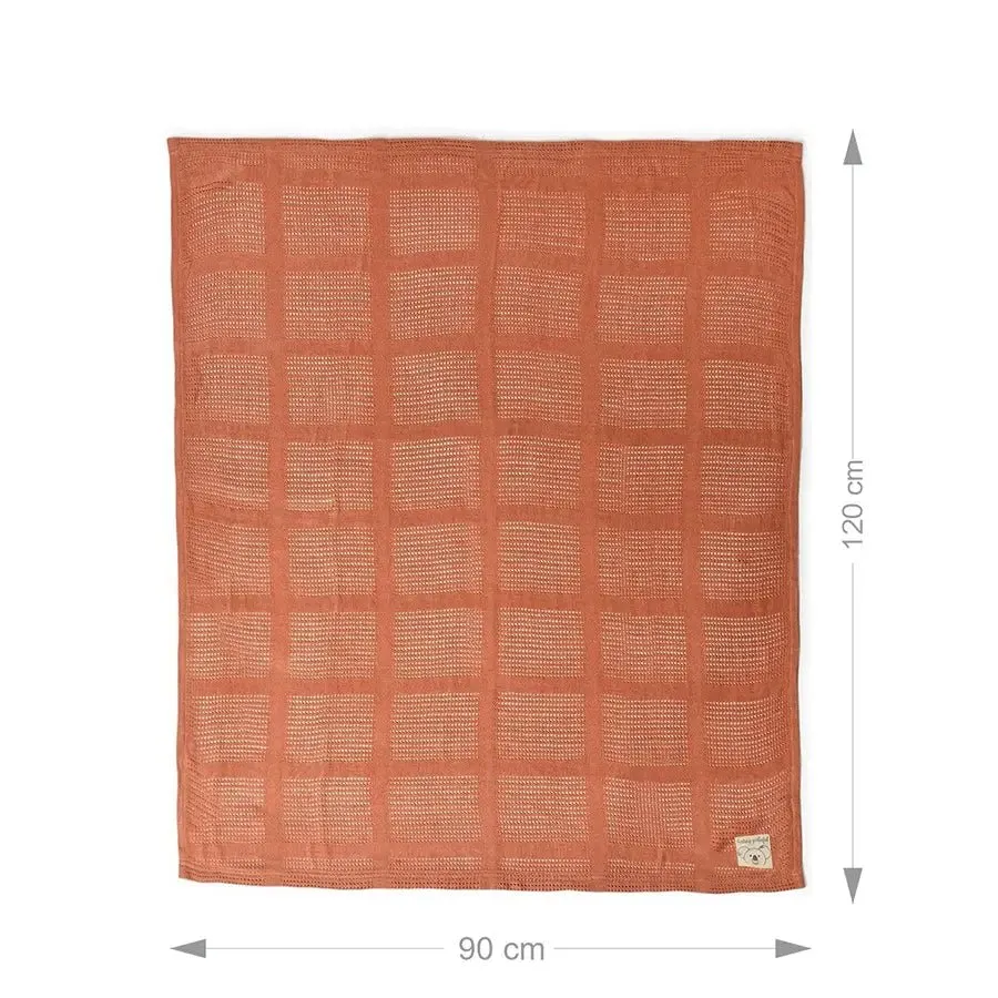 Grow Kind Bamboo Pixie Blanket - Clay
