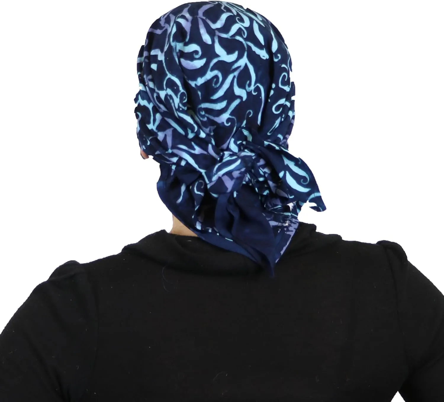 Hats Scarves & More Chemo Scarf Head Scarves for Women Cancer Headwear Headscarf Head Coverings 28 Inch Square Batik