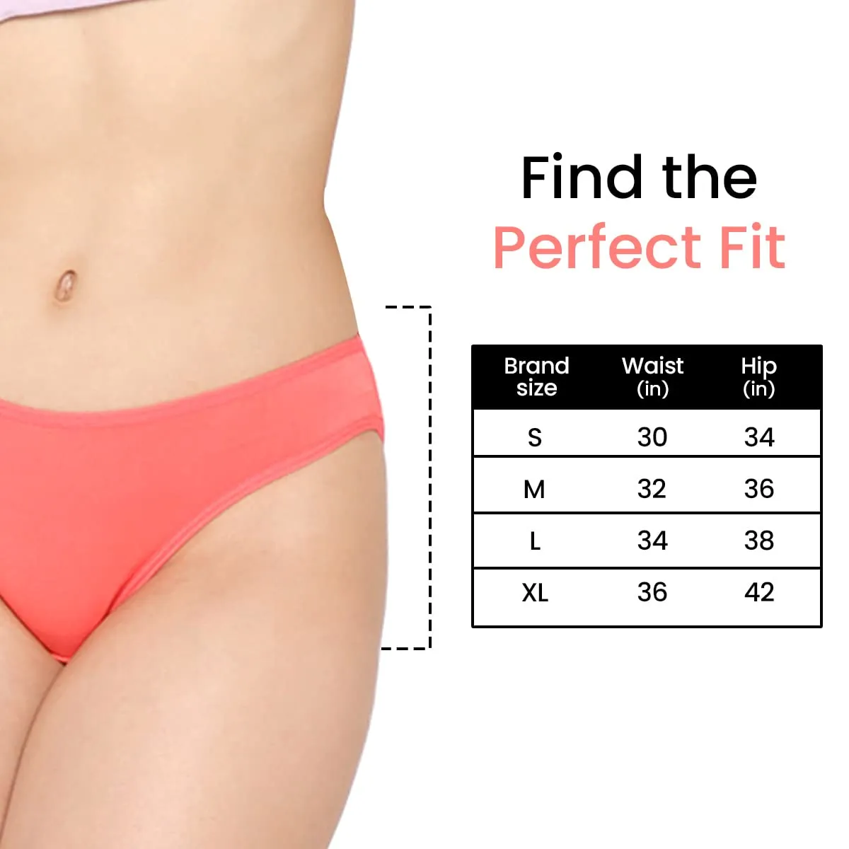 Mush Womens Ultra Soft Bamboo Modal Bikini Brief || Breathable Panties || Anti-Odor, Seamless, Anti Microbial Innerwear (S, Rose Pink)