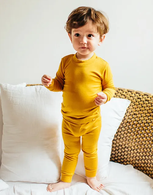 Mustard Modal Long Sleeve Pajama