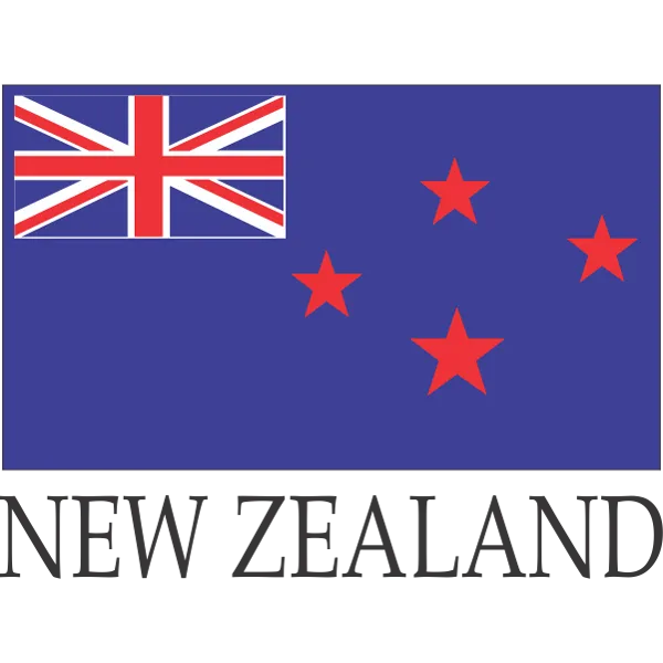 New Zealand Embroidered Flag Badge
