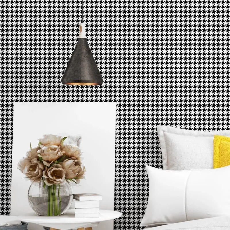 Nordic Style Minimalist Black and White Wallpaper (5㎡)
