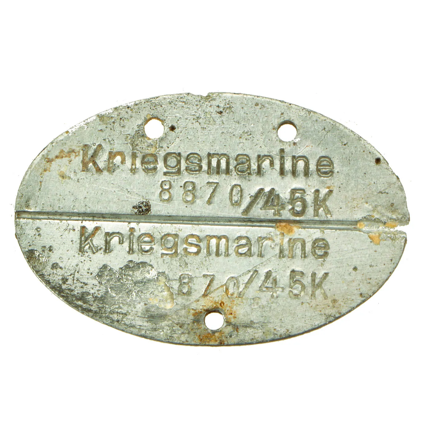 Original German U-boat Insignia Lot - WWII Kriegsmarine Ratings Badges & Dog Tag with Post War Cap Tally