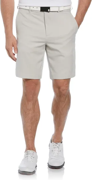 PGA TOUR Men's 9" Golf Shorts with Expandable Waistband, Flat Front, Moisture-Wicking, Sun Protection, Stretch, Lightweight