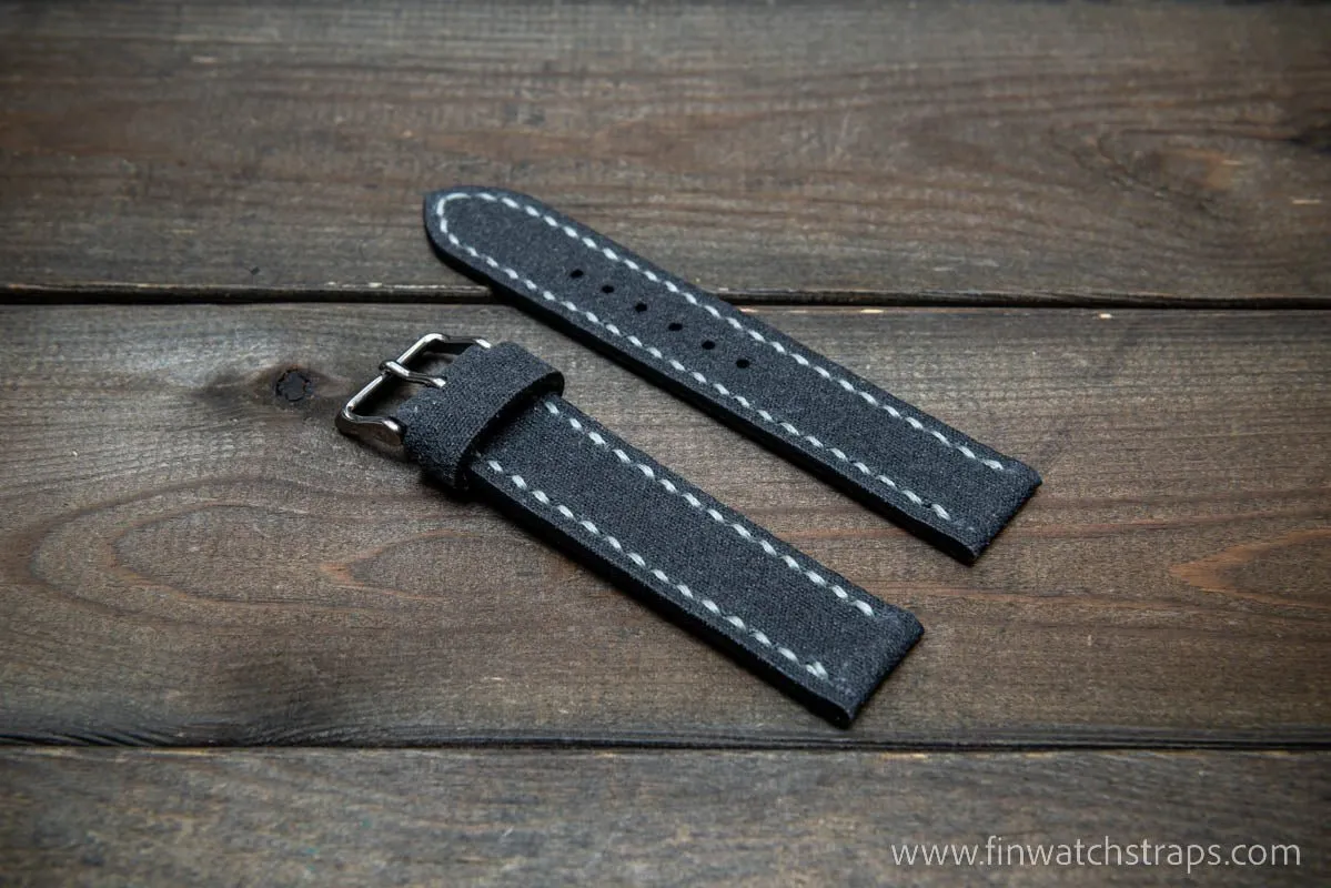 Sailcloth Marine Canvas handmade watch straps by FinWatchStraps®