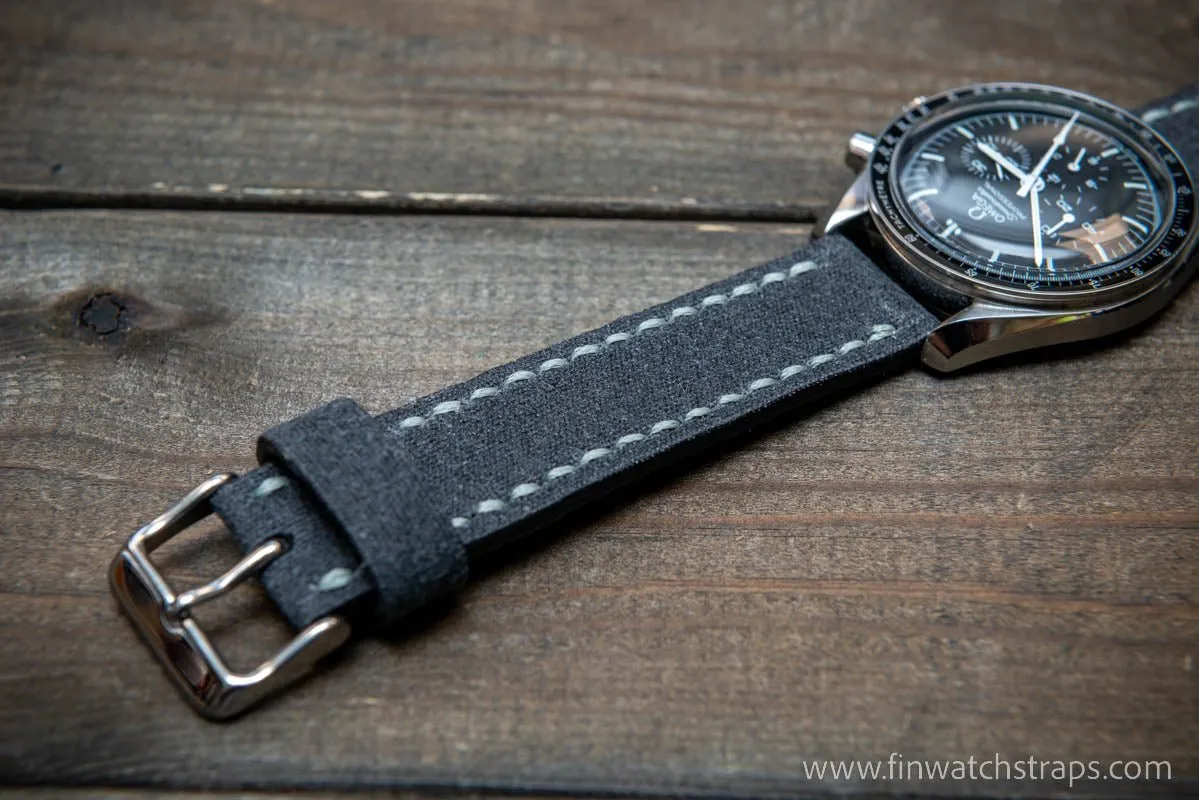 Sailcloth Marine Canvas handmade watch straps by FinWatchStraps®