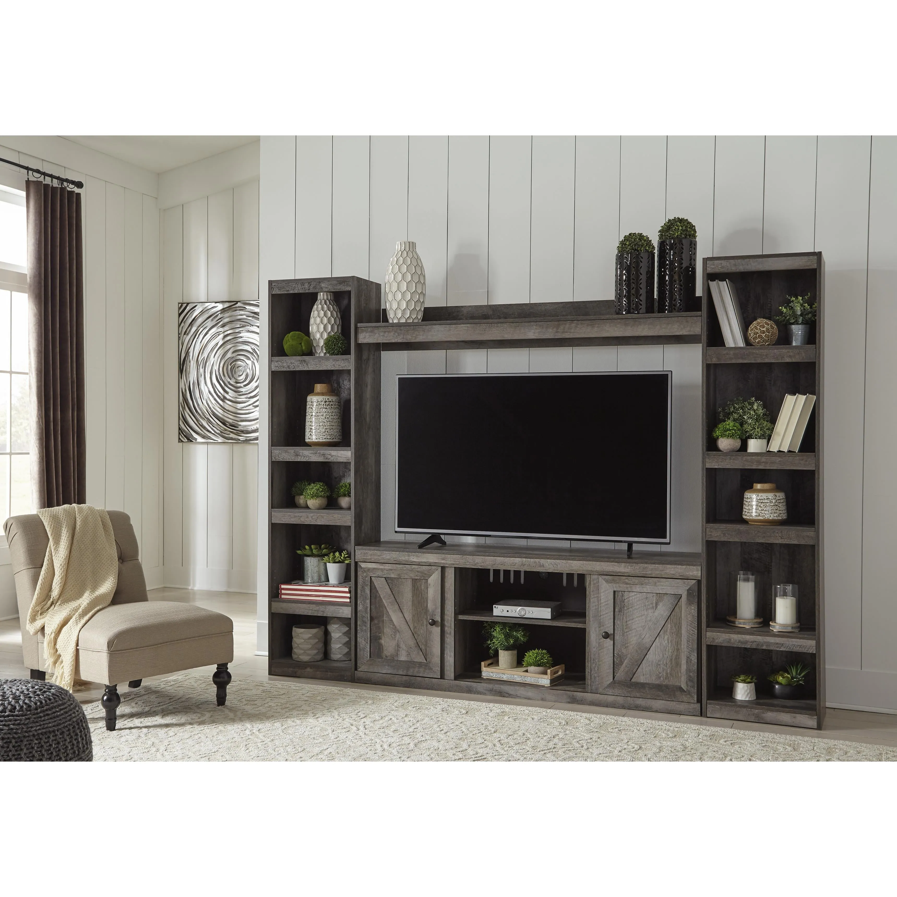 Signature Design by Ashley Wynnlow EW0440W6 4 pc Entertainment Center