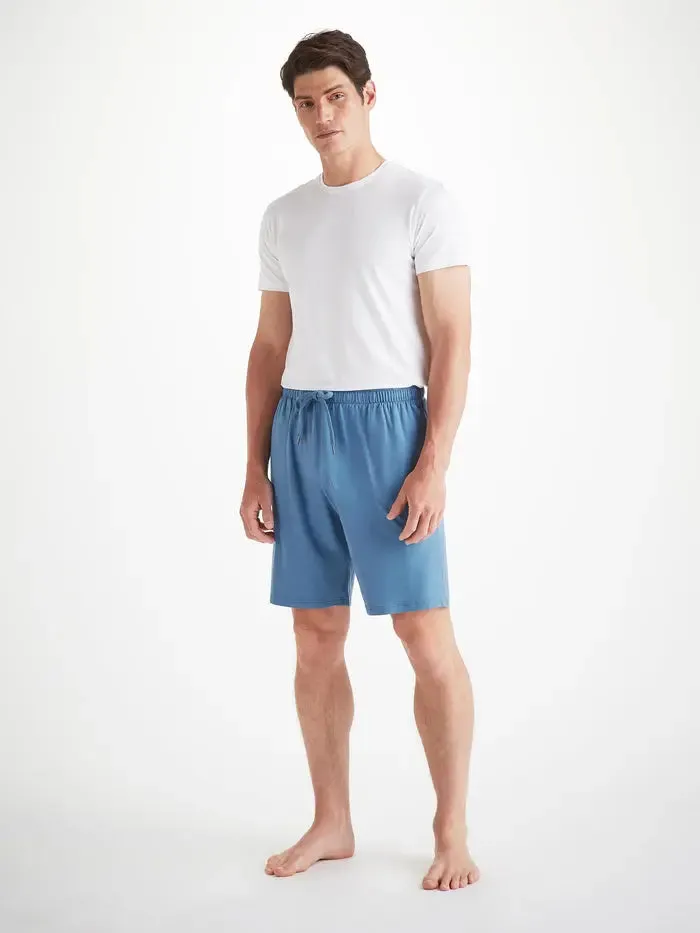 Steel Blue Basel Micro Modal Stretch Men's Lounge Shorts