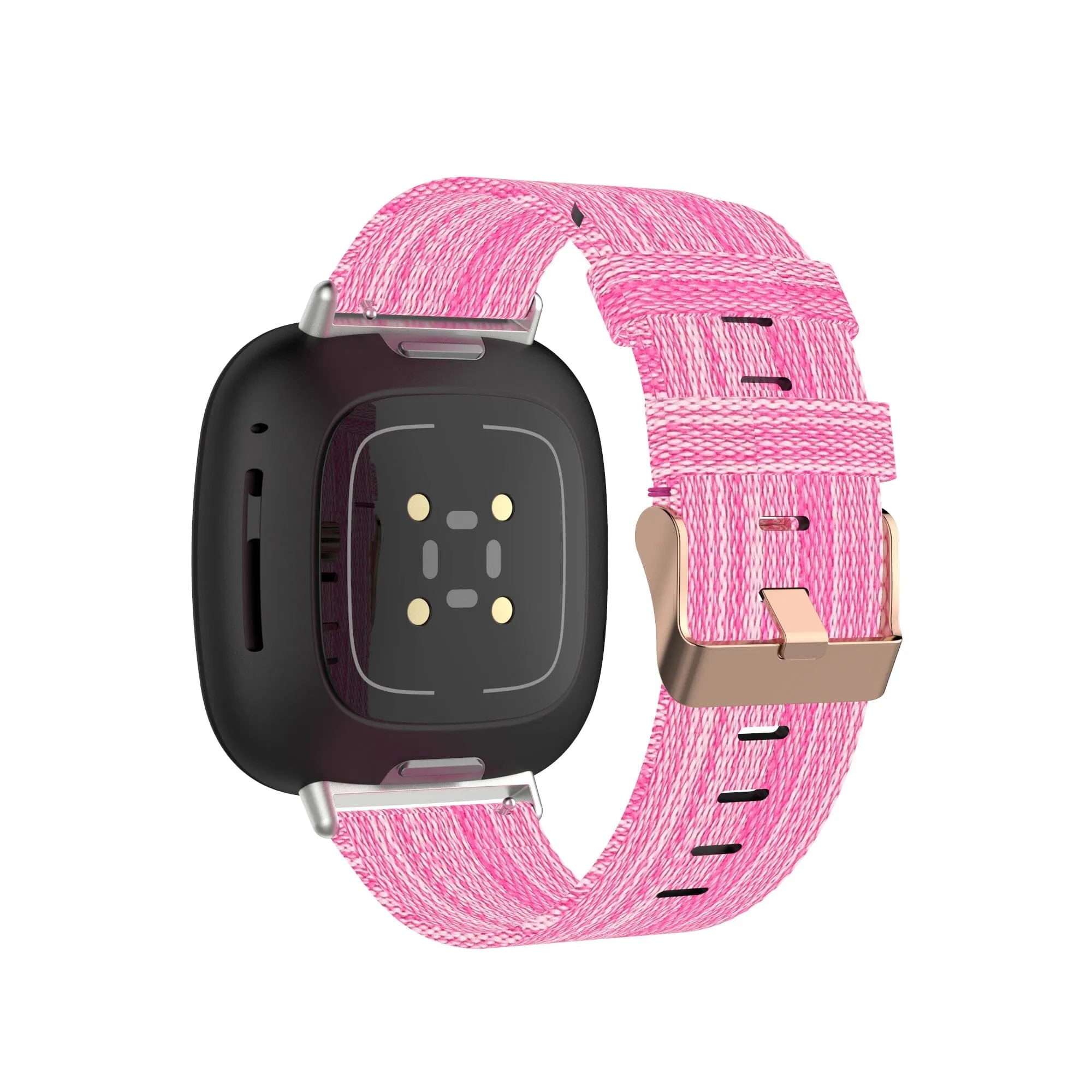 Stylish Canvas Watch Straps Compatible with Kogan Active  II Smart Watch