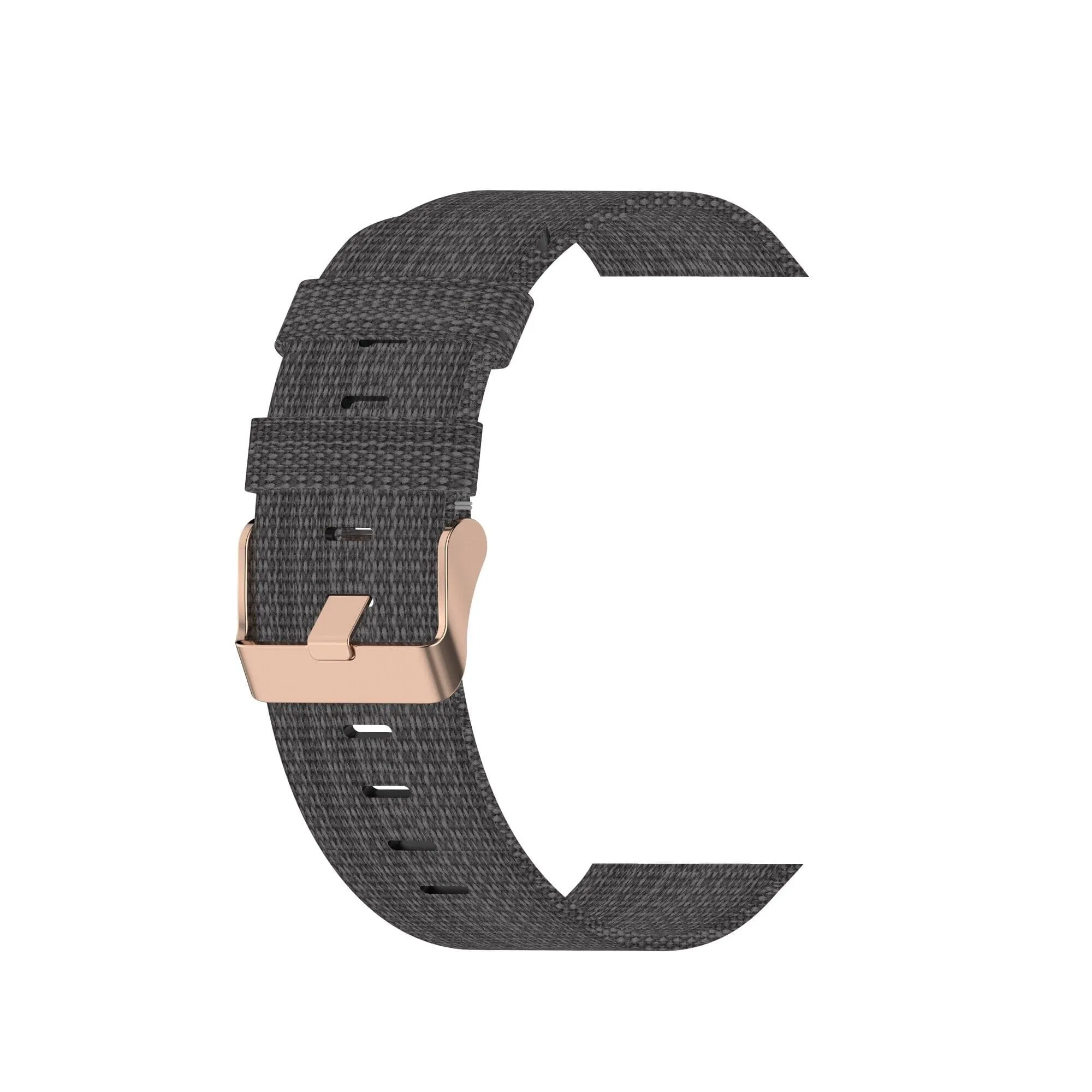 Stylish Canvas Watch Straps Compatible with Kogan Active  II Smart Watch
