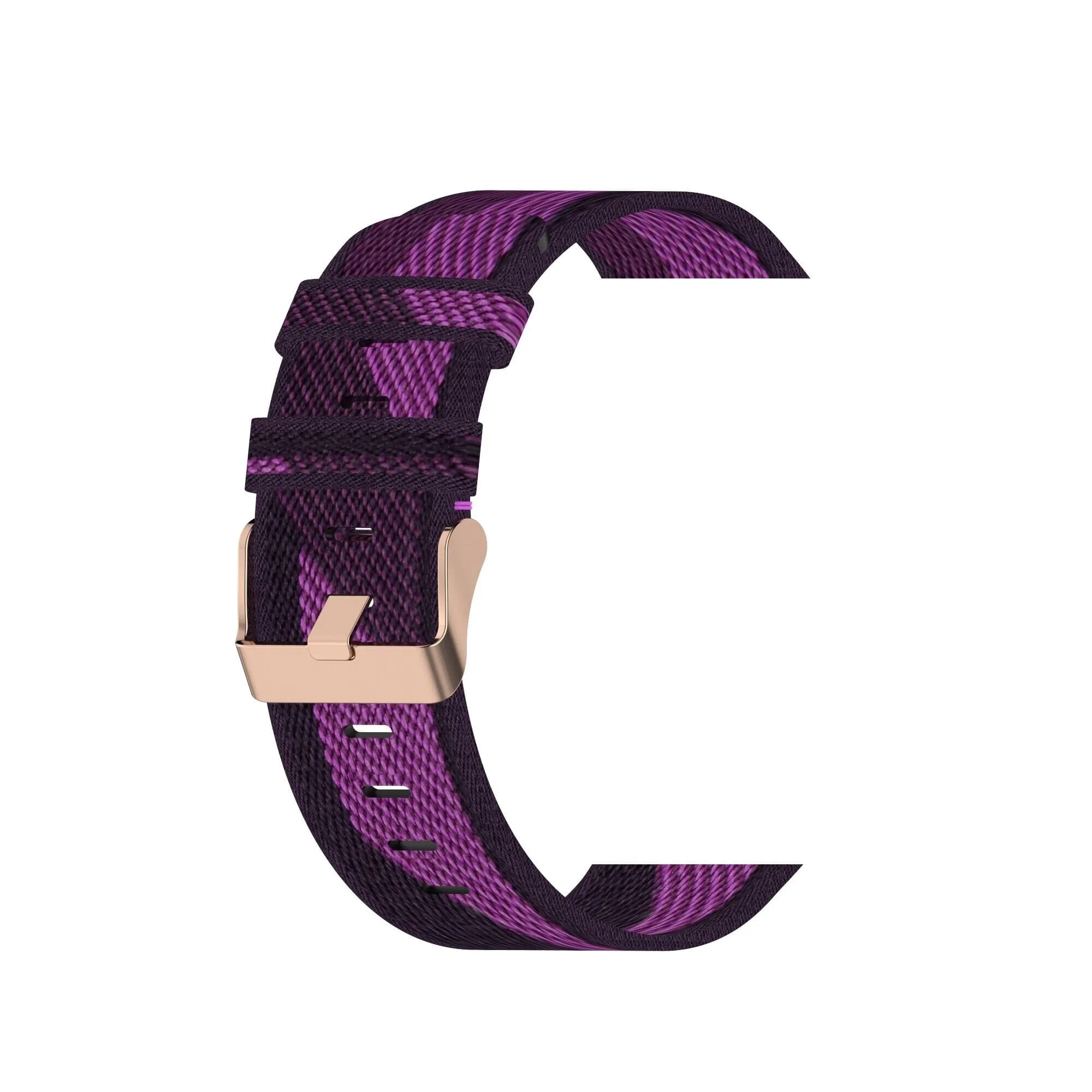 Stylish Canvas Watch Straps Compatible with Kogan Active  II Smart Watch