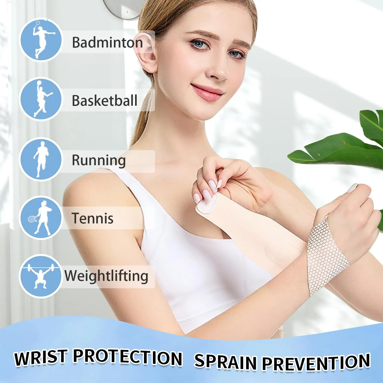 Ultra Thin Wrist Brace Support for Carpal Tunnel, Breathable Wrist Band Adjustable velcro straps for Wrist Wraps, Stabilizer for Tendonitis, Arthrits Pain Relieving Gray 1 Piece