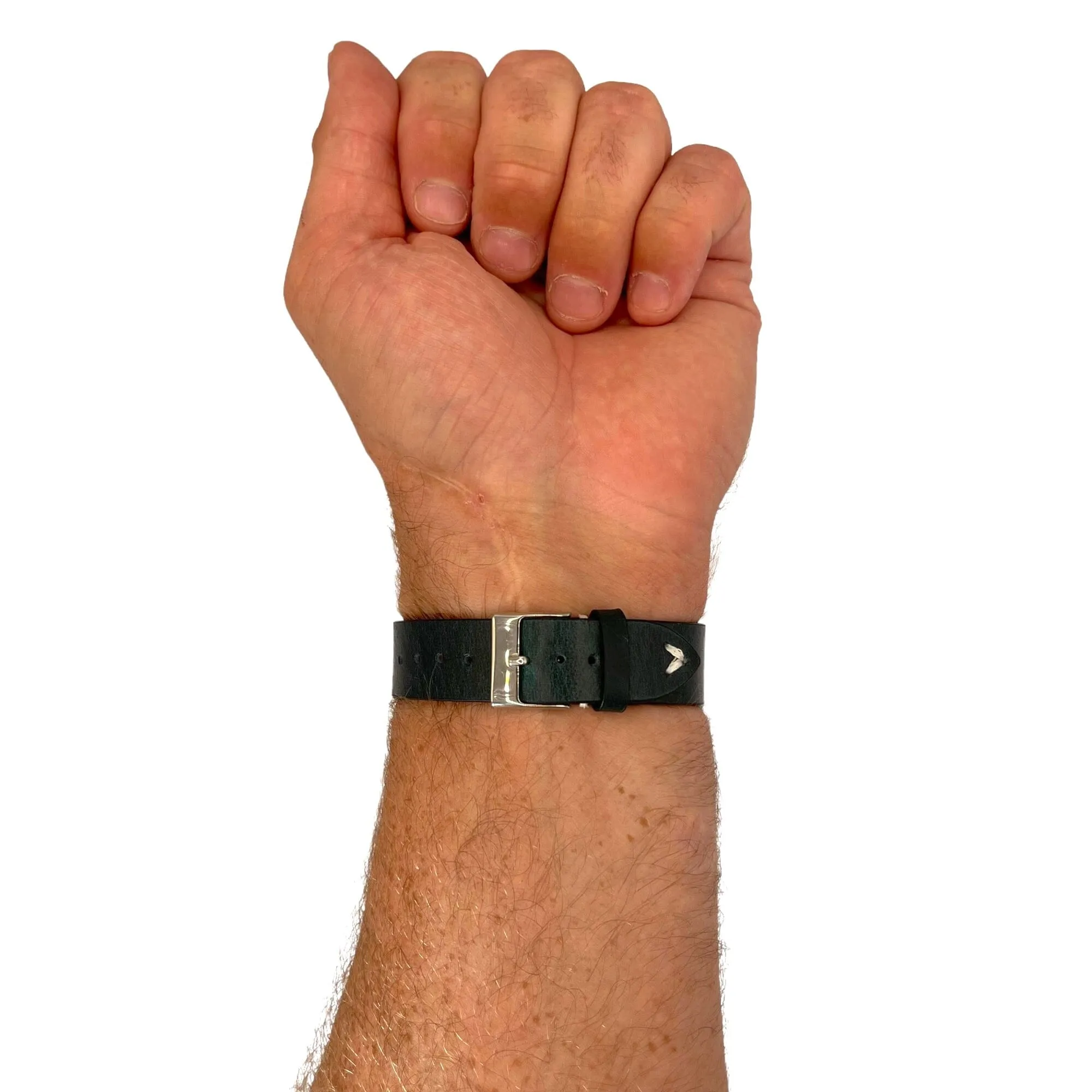 Vintage Oiled Leather Watch Straps Compatible with the Fitbit Charge 4