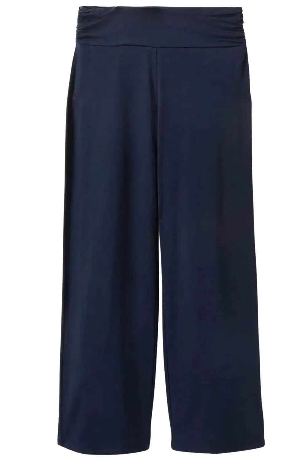 Wide Leg Jersey Trousers